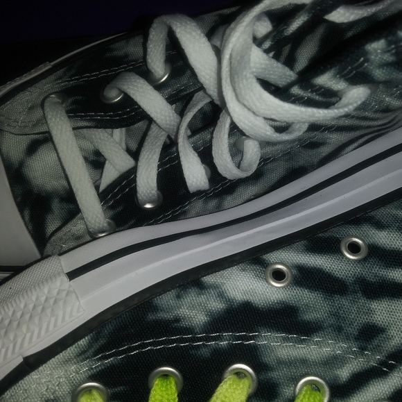 🆕Converse Chuck Taylor Black & White Tie Dye Unisex High Top Sneaker Mens Sizes - Picture 9 of 13
